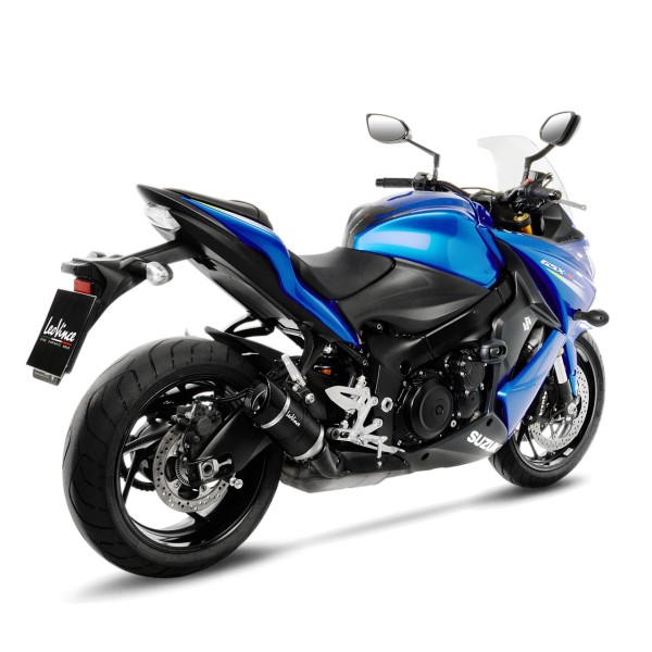 Sistema de escape LeoVince LV Pro para Suzuki GSX-S 1000 /F, carbono, slip on, E-certificate