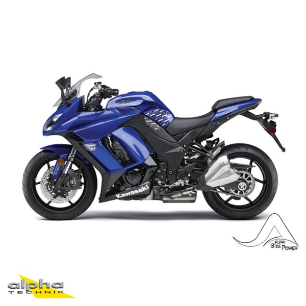 Stompgrip schwarz, Volcano, für Kawasaki Z1000SX, 2011-2019