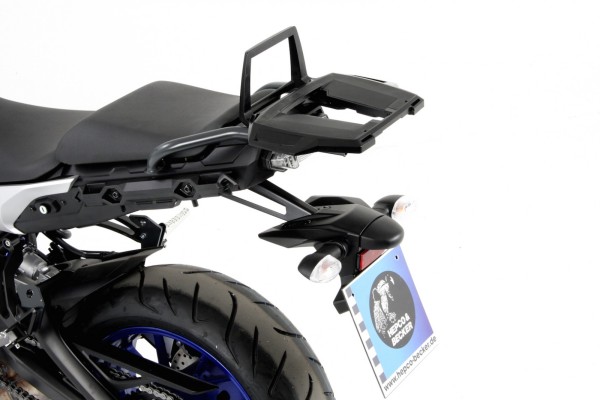 Alurack topcase carrier antracita para Yamaha MT-09 Tracer ABS (Bj.15-) Hepco & Becker