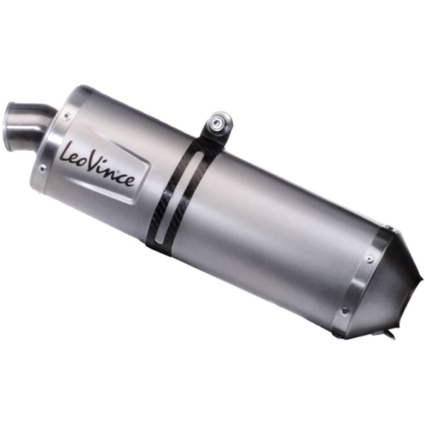 Sistema de escape LeoVince SBK LV One Evo, acero inoxidable para Honda CRF 1000 L Africa Twin / Adventure Sports