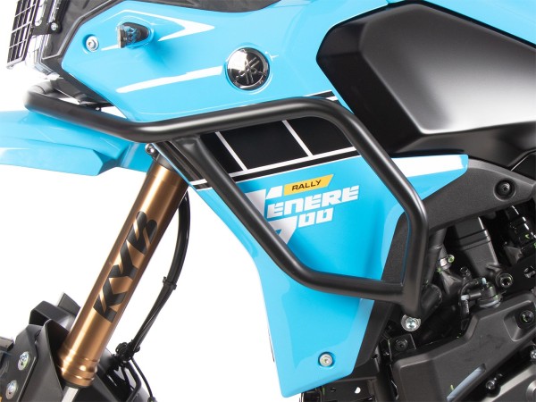 Barra protectora de depósito negra para Yamaha Ténéré 700 Rally (25-) Hepco & Becker
