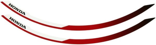 Juego de calcomanías para llantas Victory Red R334 para Honda CRF1000L Africa Twin (Bj.18-) Original Honda