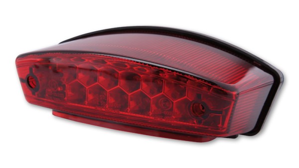 HIGHSIDER smart Monster Piloto trasero LED negro homologado E (1ud.)