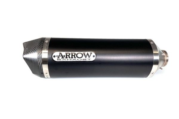 ARROW Auspuff RACE TECH für Honda NC700X/S und NC750X/S und NC700D/750D Integra aus Aluminium, schwa