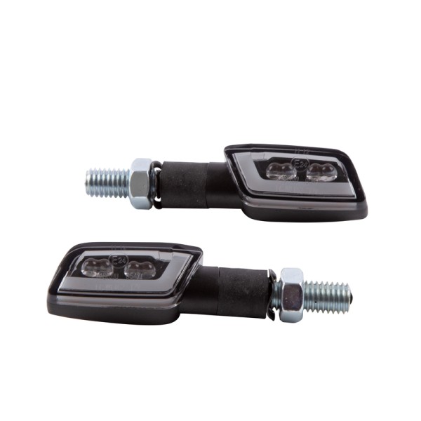 HIGHSIDER smart Formula-TS Piloto intermitente/de posición LED negro/tintado 2en1, homologado E (par)