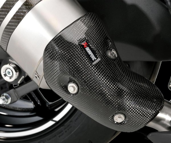 Escudo térmico, carbono (opcional) Z1000 a partir de 2014 - Original Kawasaki