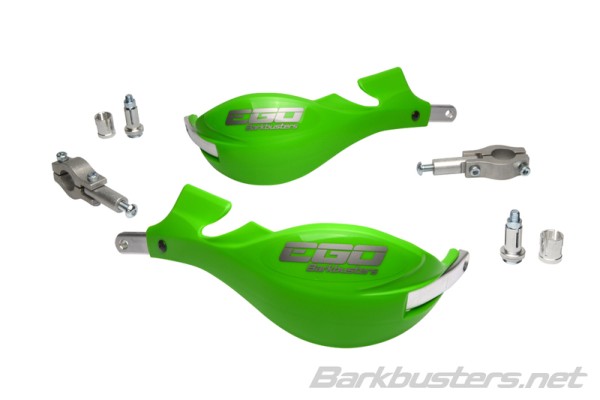 Barkbusters EGO Mini Guardamanos recto Ø22mm Verde