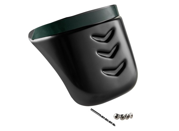 Protector antisalpicaduras SLUK Guard negro brillante para Vespa GTS/GTS Super 125/300cc (`22-)