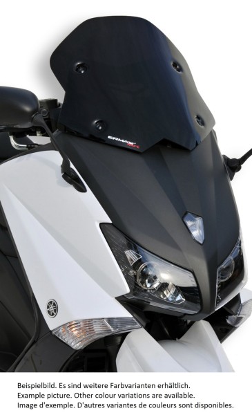 Parabrisas ERMAX Sport H 450 mm para Yamaha T-MAX 530, negro