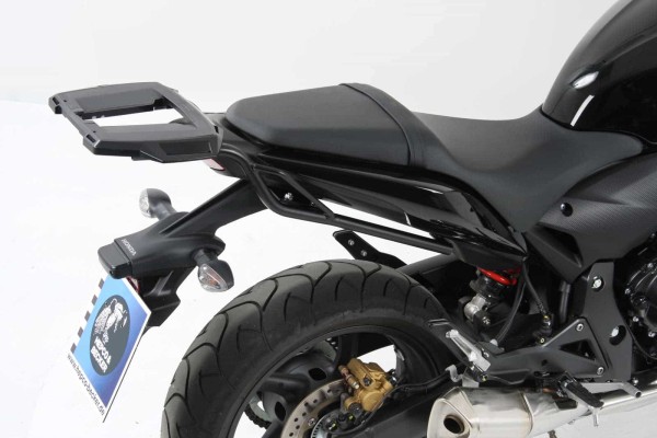 Portaequipajes de aluminio negro para Honda NC 750 Integra /DCT (14-15) Hepco & Becker