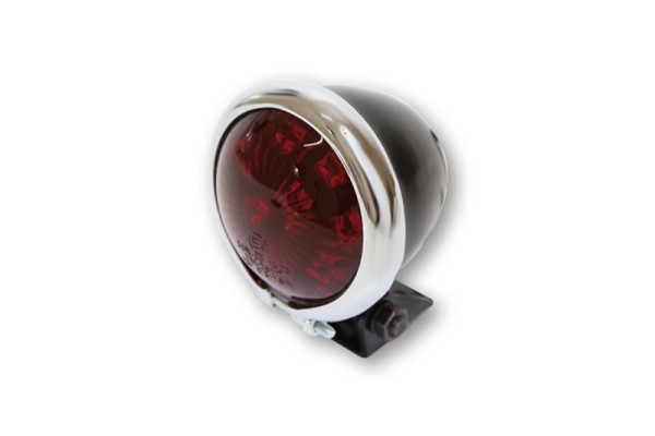 HIGHSIDER smart Bates Style Piloto trasero LED negro homologado E (1ud.)