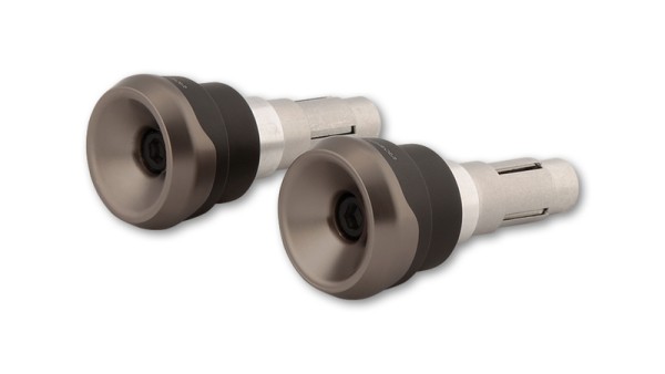 Contrapesos de manillar HIGHSIDER pro Akron-LS titanio (par)