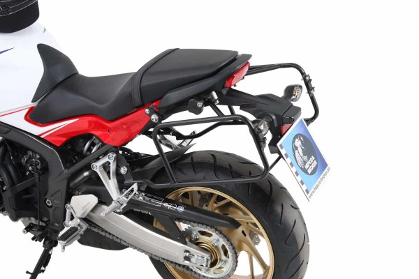 Portamaletas lateral Lock-it negro para Honda CB 650 F (14-18) Hepco & Becker