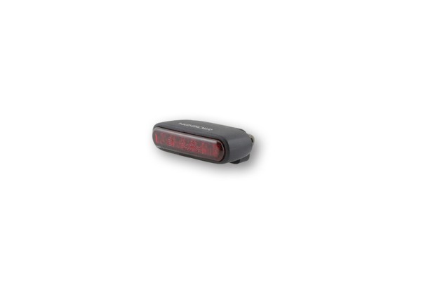 Luz trasera HIGHSIDER pro Organic LED negra/roja homologada E (1ud.)