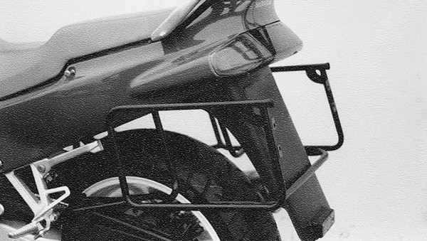 Portamaletas lateral fijo negro para Honda VFR 750 F (90-93) Hepco & Becker