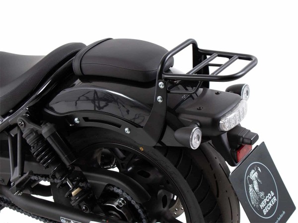 Portaequipajes tubular negro para Honda CMX 1100 Rebel /DCT (21-24) Hepco & Becker