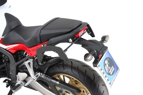 Soporte lateral C-Bow negro para Honda CBR 650 F (14-18) Hepco & Becker