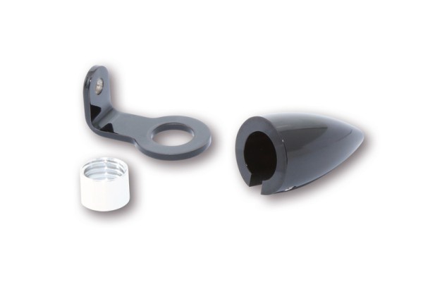 HIGHSIDER pro Carcasa CNC Negra, Aluminio, Con Soporte Para Unidad Mono (1ud.)