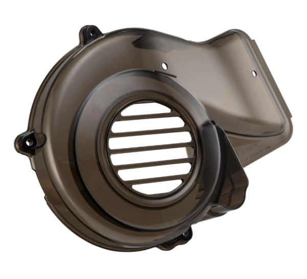Cubre rueda de ventilador para Vespa Primavera/Sprint/LX/S/946 3V i.e.125/150ccm 4T AC, tintado negro