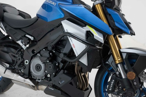 SW-Motech Crash bar negro para Suzuki GSX-S 1000 / GSX-S 950 (21-) - SW Motech