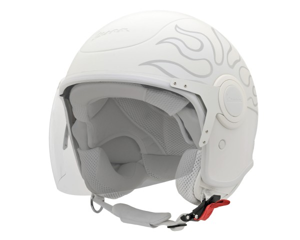 Casco Vespa VJ Justin Bieber - blanco