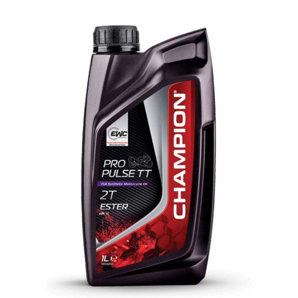 CHAMPION® Aceite para motores de éster de 2 tiempos Pro Pulse TT - 1 litro