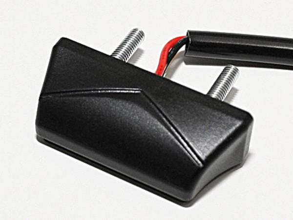 Luz de matrícula LED inteligente HIGHSIDER negra (1ud.)