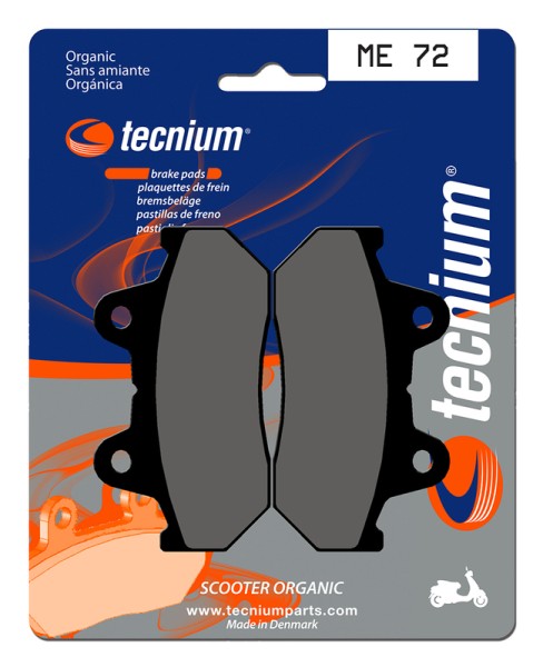 Pastillas de Freno Tecnium Scooter Orgánicas - ME72