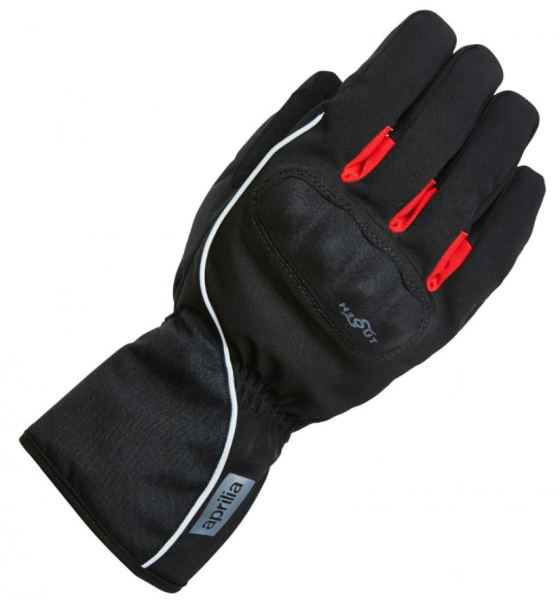 Guantes de invierno Aprilia negro rojo