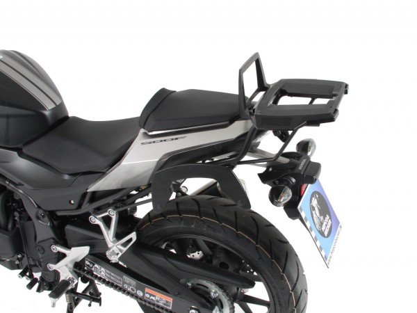 Portamaletas Alurack antracita para Honda CB 500 F (16-18) Hepco & Becker