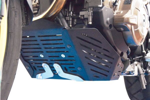 Placa protectora del motor de aluminio para Honda CRF 1000 L Africa Twin, negra