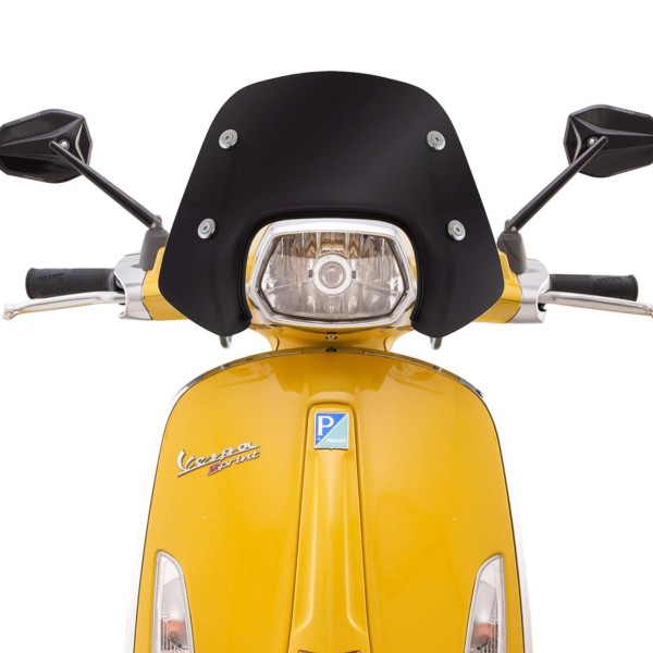 Parabrisas Ermax Piccolo para Vespa Sprint - negro
