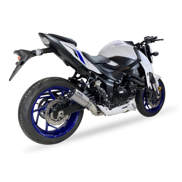 IXIL RB silenciador trasero Suzuki GSX-S 750, GSR 750, acero inoxidable, homologado E, Euro3+4+5