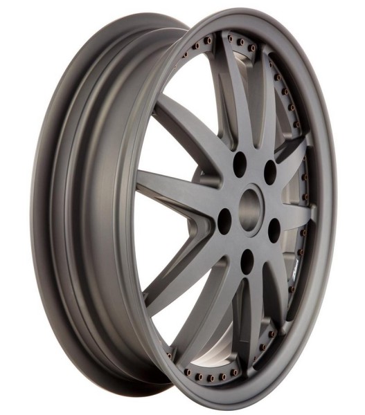 Llanta sport delantera/trasera para Vespa GTS/GTS Super/GTV/GT 60/GT/GT L/946 125-300ccm, gris mate