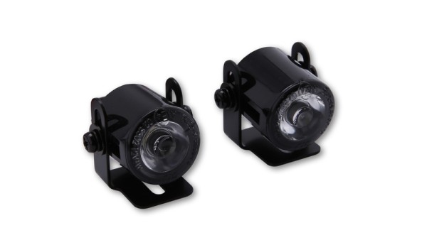 Luz de posición LED inteligente HIGHSIDER redonda, diámetro 24,7 mm, con soporte universal