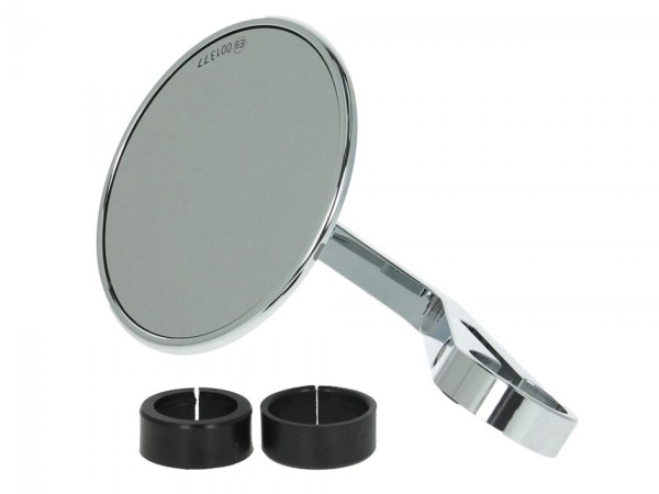 Espejo final de manillar para Vespa izquierda o derecha, cromado, Highsider Montana