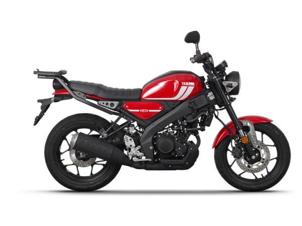 Soporte para baúl Shad, pintado de negro, para la Yamaha XSR 125 (19-)