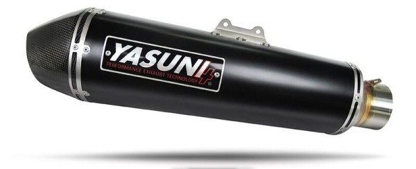 Silenciador de recambio Yasuni - aluminio negro/carbono
