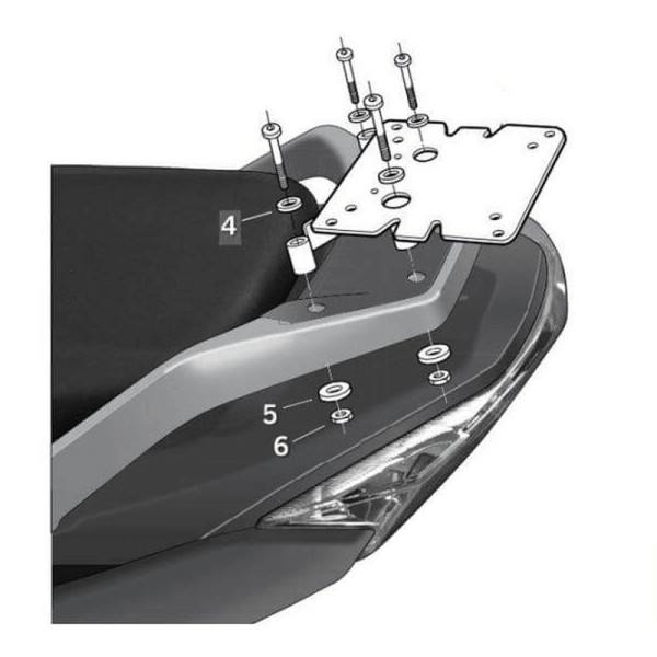 SHAD Top Master Montagesatz - Daelim