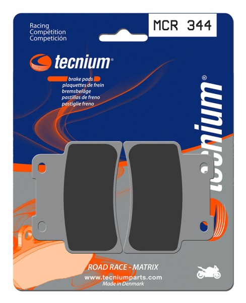 Tecnium Racing pastillas de freno de carbono de metal sinterizado - MCR344