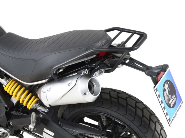 Portaequipajes tubular negro para Ducati Scrambler 1100 /Special /Sport (18-20) Hepco & Becker