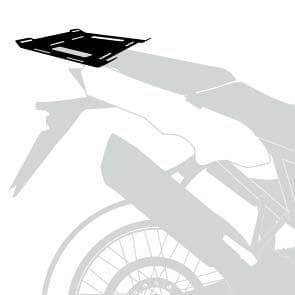 Extensión portaequipajes negro para BMW F 850 GS Adventure Hepco & Becker