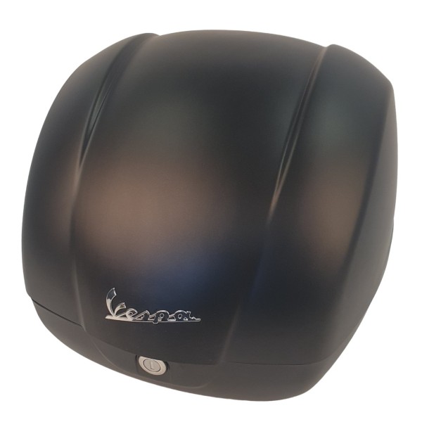 Baúl original 36L para Vespa GTS 125/310 y GTV 310 - negro mate / 99/C