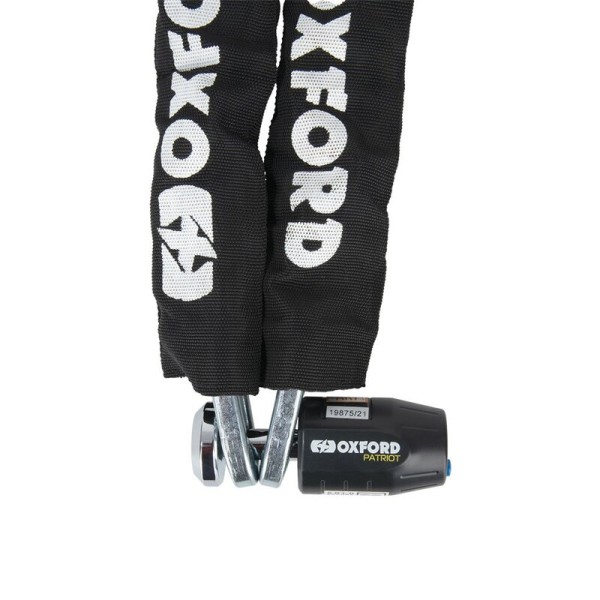 Candado de cadena Oxford Patriot - 12 mm x 2,0 m