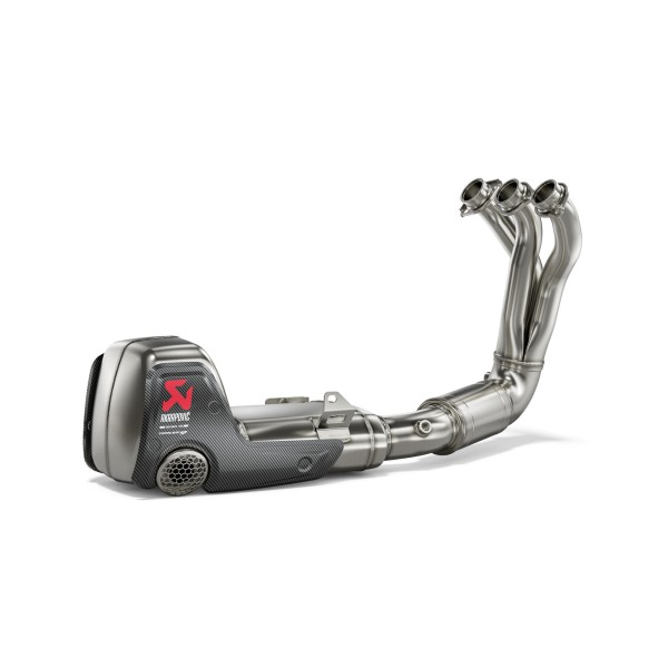 Sistema de escape completo Akrapovic para la Tracer 9 GT (25-) original de Yamaha