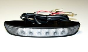 Luz de freno Shad, LED, D0B29KL, negra, roja, homologada