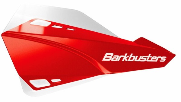 Set Guardamanos Barkbusters Sabre Montaje Universal Rojo/Blanco