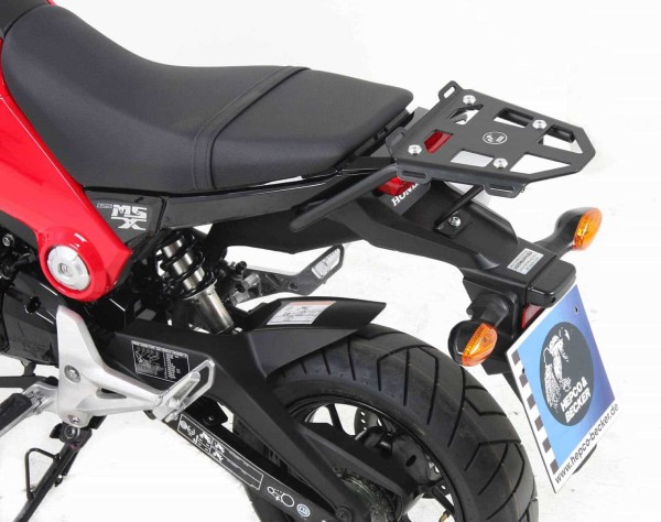 Portaequipajes trasero blando Minirack negro para Honda MSX 125 /Grom (13-16) Hepco & Becker