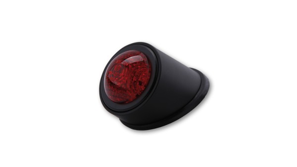 HIGHSIDER smart Old School Tipo 1 Piloto trasero LED negro homologado E (1ud.)