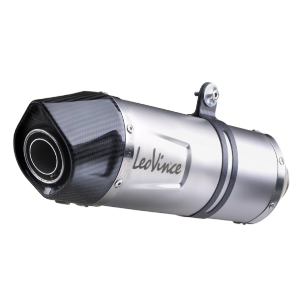 Sistema de escape LeoVince SBK LV One Evo 2, acero inoxidable para Aprilia RS4 125 (Bj.11-16)